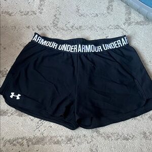 Under Armour Women's Black Athletic Shorts